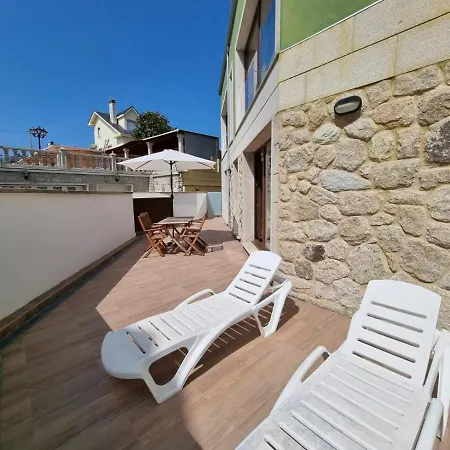 Apartamento Playa Rapadoira - Bajos Con Terraza Foz