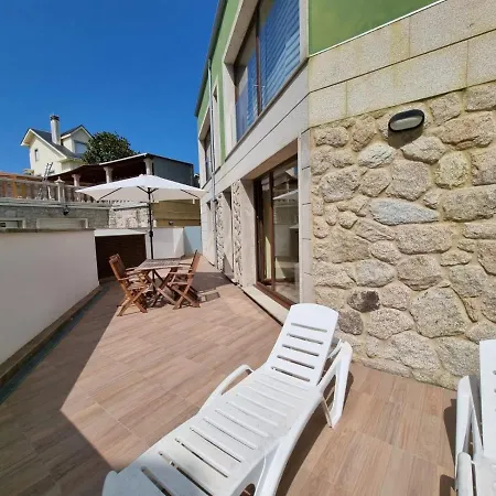 아파트 Playa Rapadoira - Bajos Con Terraza