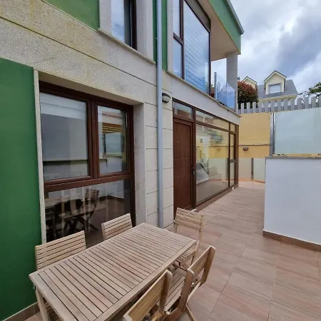 Apartman Playa Rapadoira - Bajos Con Terraza Foz