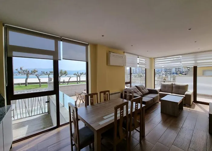 Апартаменты Playa Rapadoira - Bajos Con Terraza Фос