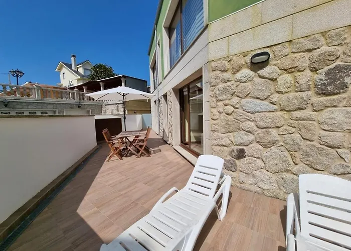 Διαμέρισμα Playa Rapadoira - Bajos Con Terraza