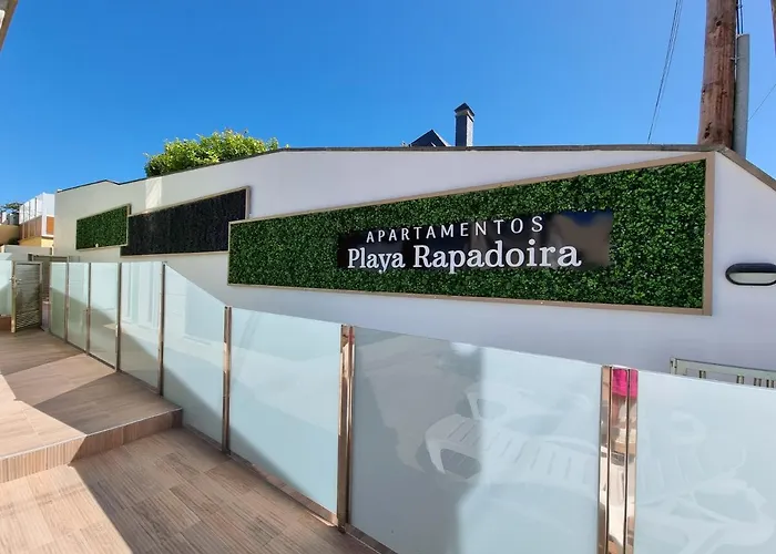 Playa Rapadoira - Bajos Con Terraza Апартаменты Фос